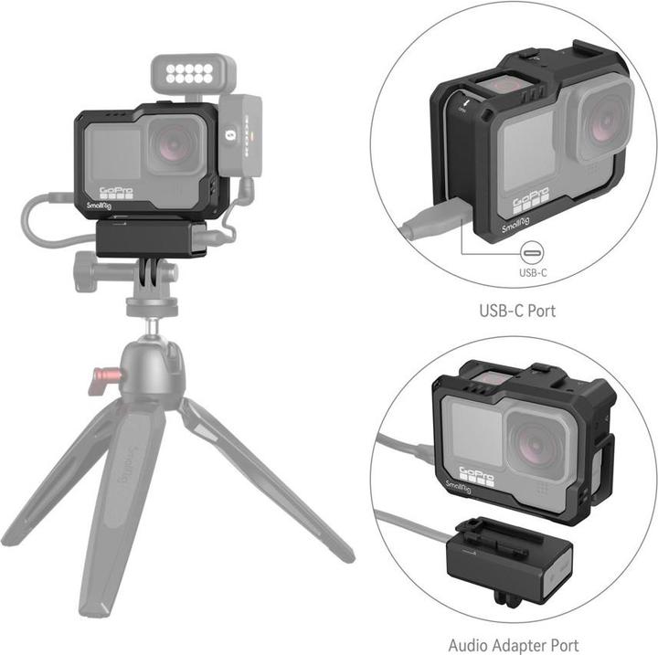 Image du produit SmallRig Kit de cage 3083C (Hero 10, Héros 9, Hero 12, Hero 11)