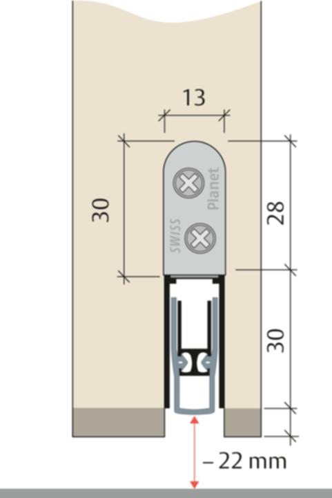 Immagine prodotto Planet Guarnizioni per porte a caduta HS