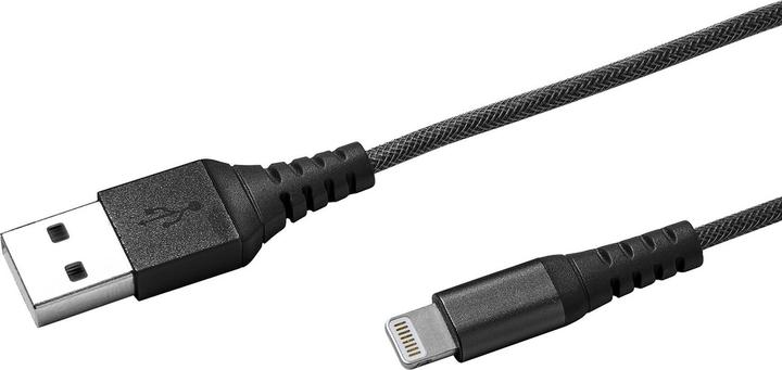 Immagine prodotto Celly USBLIGHTNYL25BK, 0,25 m, Lightning, USB A, Nero, Diritto, Diritto (0.25 m, USB 2.0)