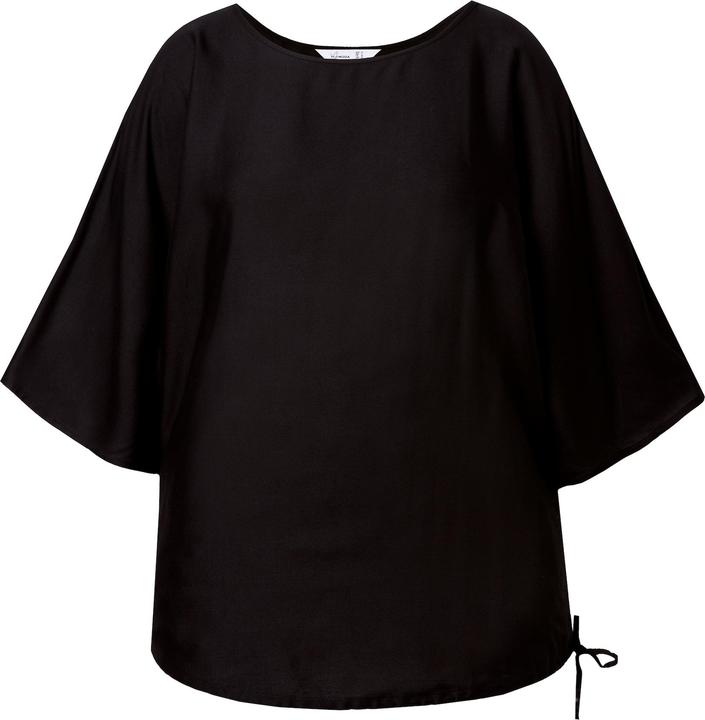 Produktbild Miamoda Blusenshirt, Satin, Saum-Tunnelzug (42)