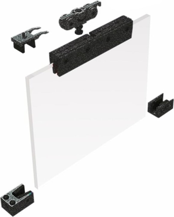 Produktbild Helm Schiebetürbeschläge 73 - Glas