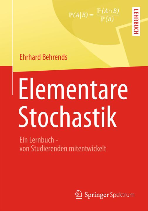 Produktbild Elementare Stochastik (Deutsch, Ehrhard Behrends, 2012)