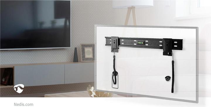 Actual product image Nedis Fixed TV wall bracket 32-55" Maximum screen weight: 50 kg Minimum wall distance: 14.5 mm S (Wall, 50 kg, 32" - 55")