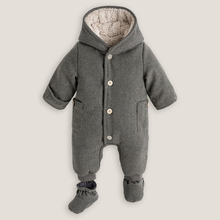 Immagine prodotto La Redoute Collections Tuta calda con cappuccio (74)