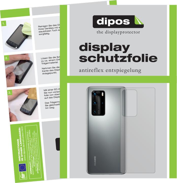 Dipos Pellicola Protettiva Posteriore Per Xiaomi Redmi K30i | Trasparente | Durezza 4H | Made In Germany | Rimovibile Senza Residui