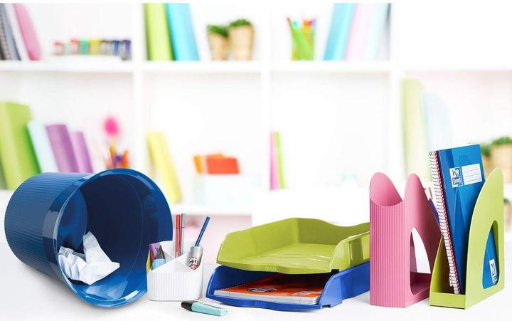 Produktbild Han Papierkorb Re-LOOP, 13 Liter, rot 13 Liter, 100 % recycelter Öko-Kunststoff (13 l)