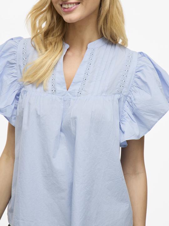 Produktbild Vila V-Ausschnitt Oberteil mit kurzen Ärmeln (34)