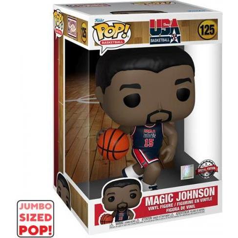 Thumbnail - Funko Pop! NBA 1992 Team USA Magic Johnson 25 cm (125) EXM