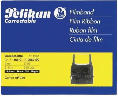 Produktbild Pelikan Farbband correctable+ schwarz (0.80 cm, Schwarz)