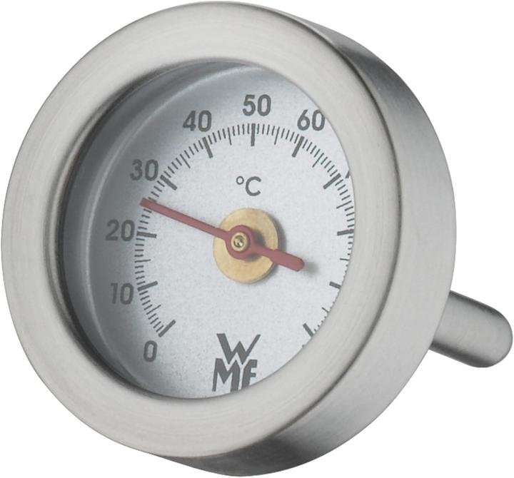 Produktbild WMF Dampfgarer Bräter 3,5l Glasdeckel Garblech Vitalis Compact Edelstahl (Bräter + Schmortopf, Edelstahl)