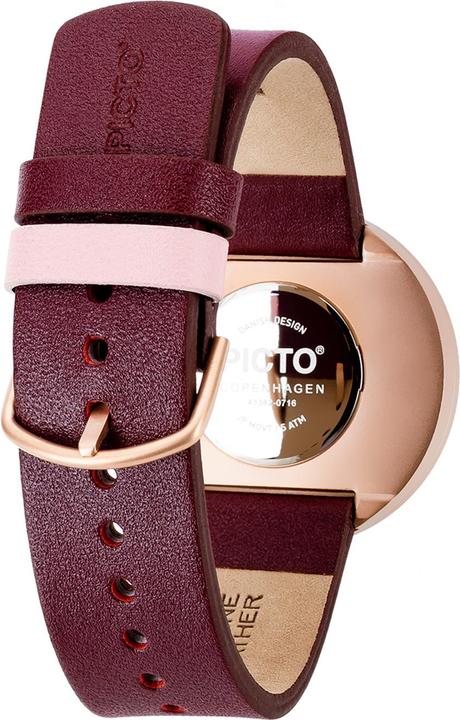 Immagine prodotto Picto 43382-4920MR Orologio da donna Rose and Chic 40mm 5ATM (Orologio da polso analogico, 40 mm)