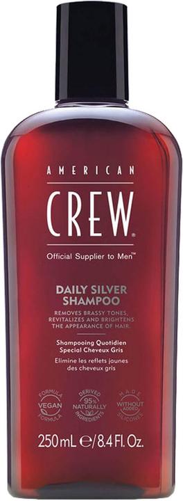Produktbild American Crew Daily Silver Shampoo (250 ml, Flüssiges Shampoo)