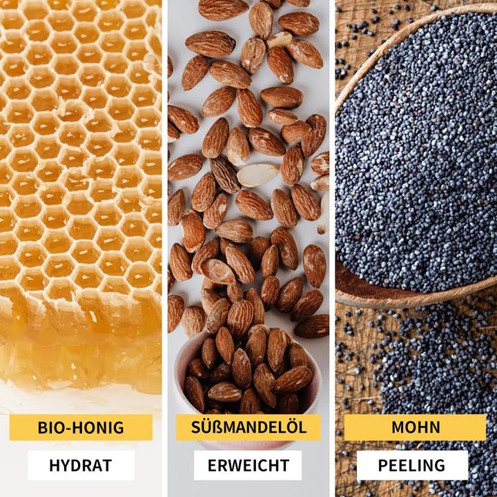 Produktbild Bee Nature Peeling-Handschuh & Bio-Honig-Seifen-Set