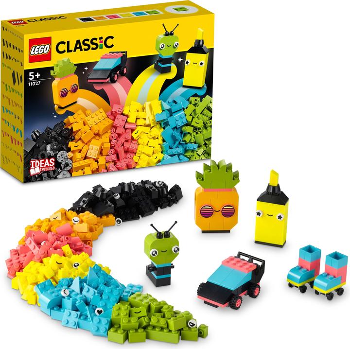 Produktbild LEGO Creator Kreativer Neonspass (11027, LEGO Classic)