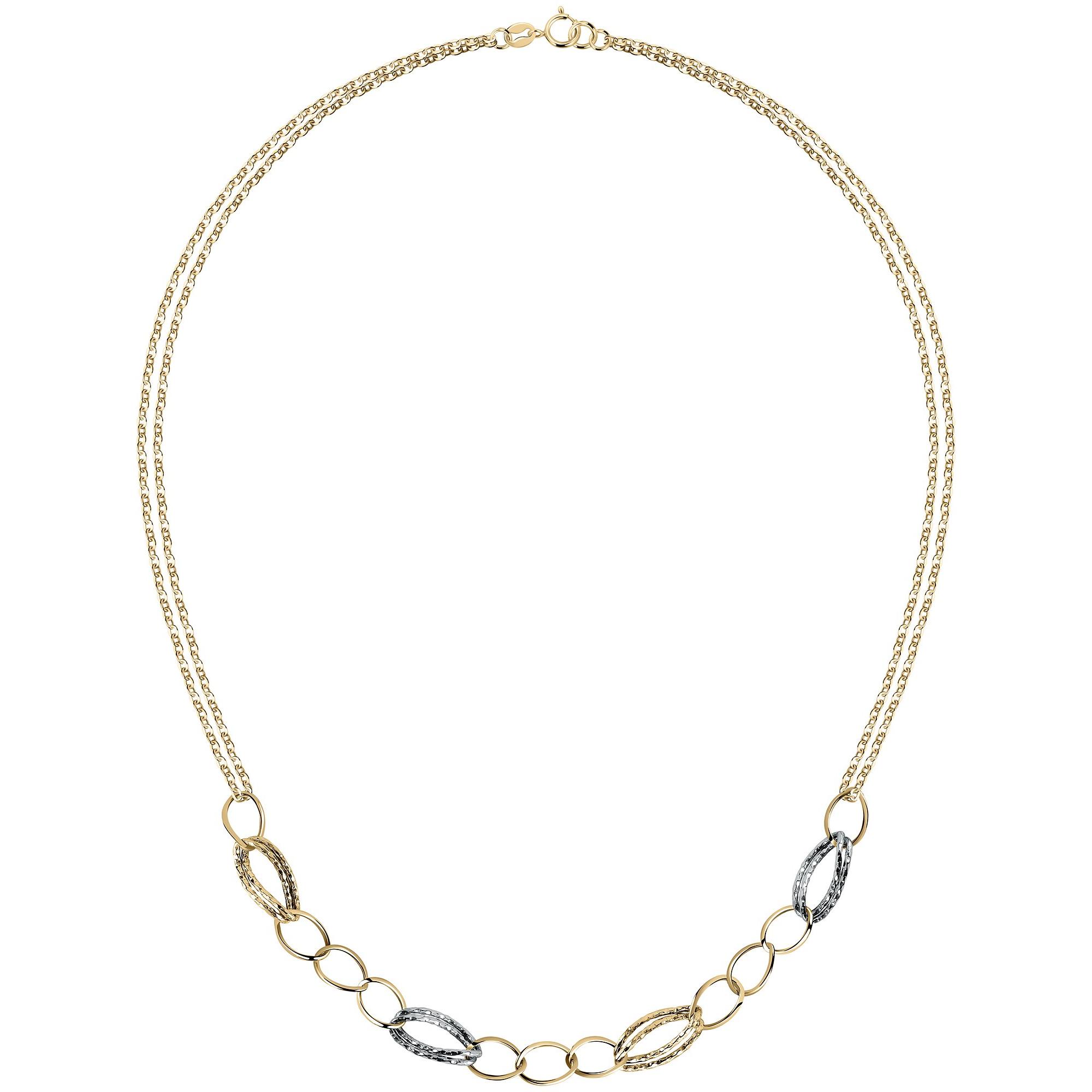 Christ, Halsschmuck, Kette, (585er Weissgold, 585er Gelbgold)