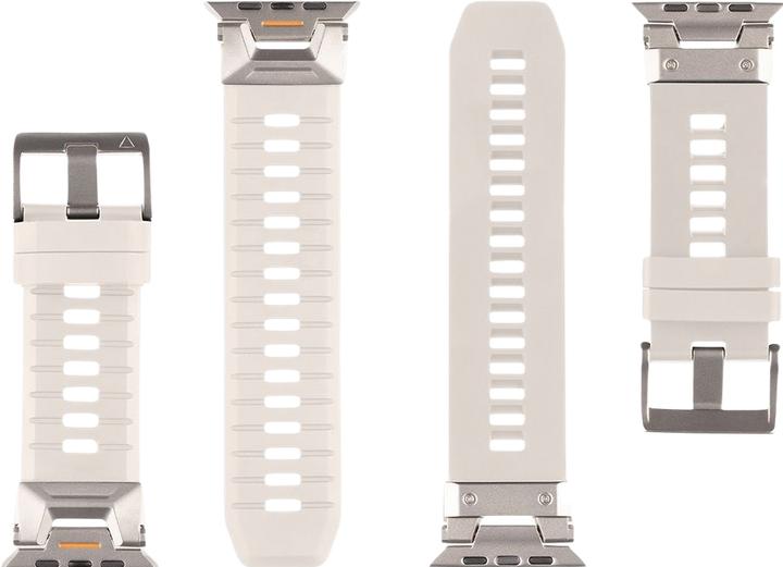 Produktbild Tactical Tough Band for Apple Watch Ultra Light Grey (24 mm, Metall)