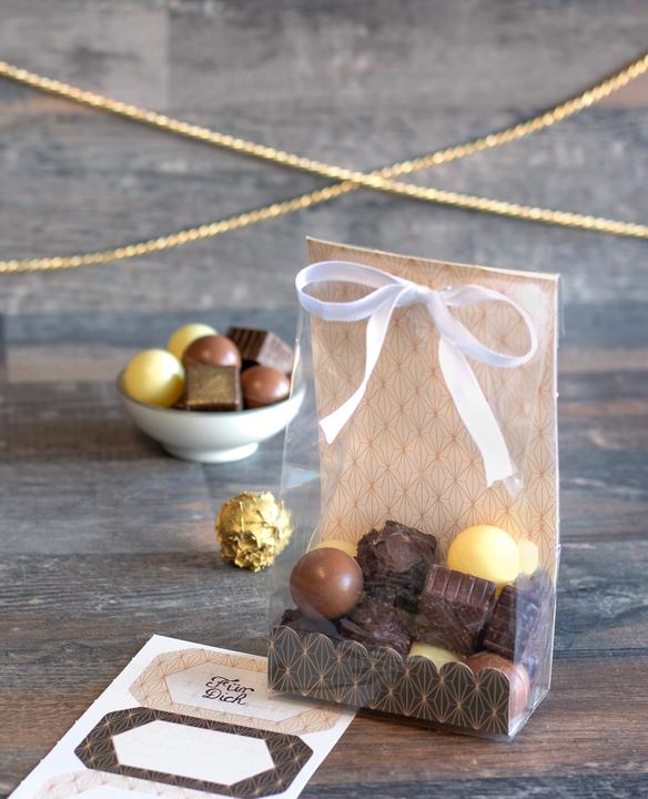 Image du produit Städter Set de pochettes cadeaux "Vanilla Diamonds", 24 pièces (Coffret cadeau, 24 x)