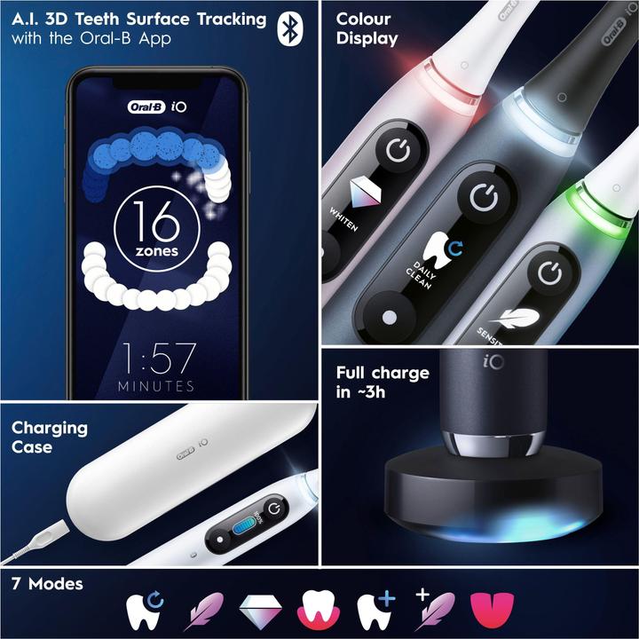 Immagine prodotto Oral-B iO9S Black Onyx Electric Toothbrush (Spazzolino oscillante)