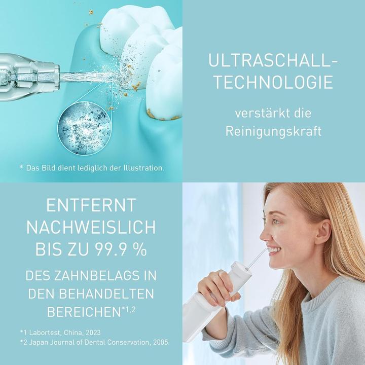 Actual product image Panasonic Rechargeable EW-DJ67 oral irrigator with ultrasonic technology