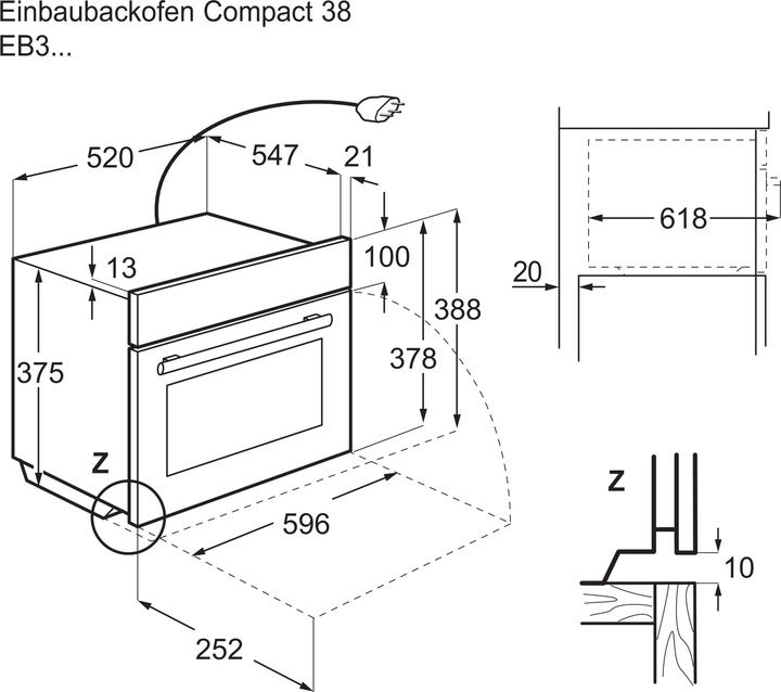 Image du produit Electrolux Eb3gl30cn