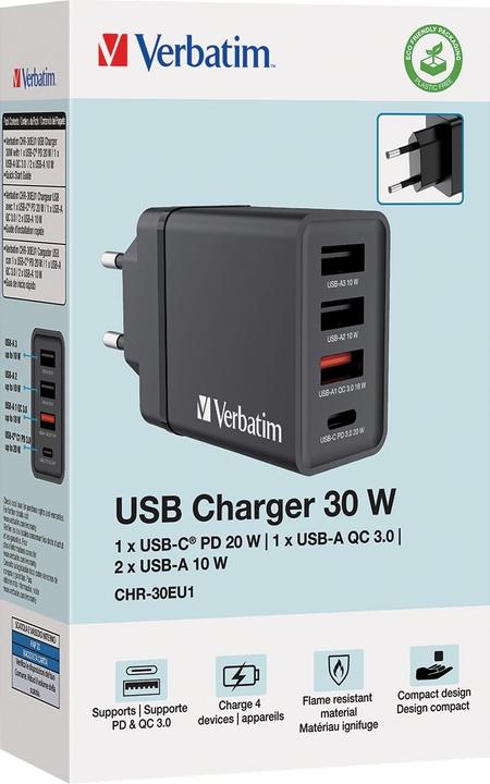 Produktbild Verbatim Charger (30 W)