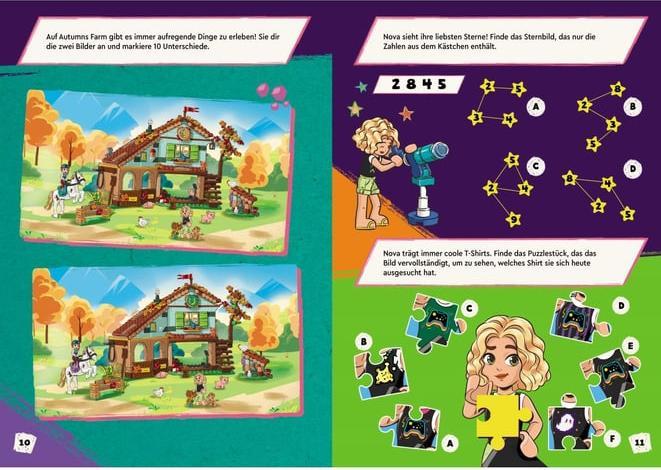 Actual product image LEGO® Friends - Eine Sternschnuppe für Nova (German, 2024)