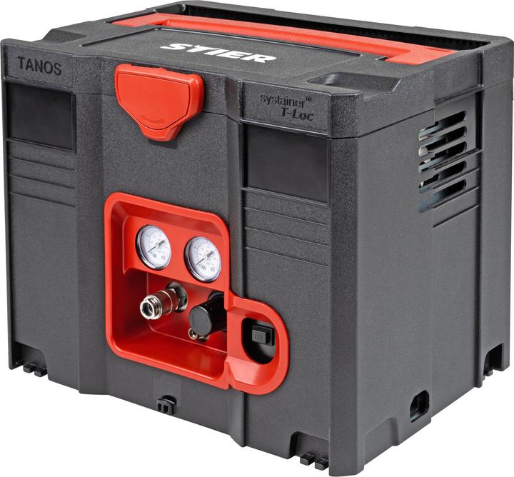 Productafbeelding Stier Systainer-compressor SKT 160-8-6 (8 bar, 6 l)
