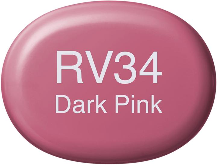 Image du produit Copic Sketch Type RV - 34 (RV34 - Rose foncé, 1 x)