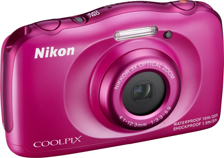 Image du produit Nikon Coolpix S33, résistant à l'eau jusqu'à 10m (13.20 Mpx, 1/3.2")
