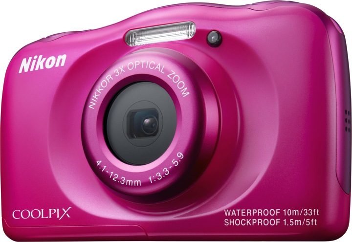 Image du produit Nikon Coolpix S33, résistant à l'eau jusqu'à 10m (13.20 Mpx, 1/3.2")