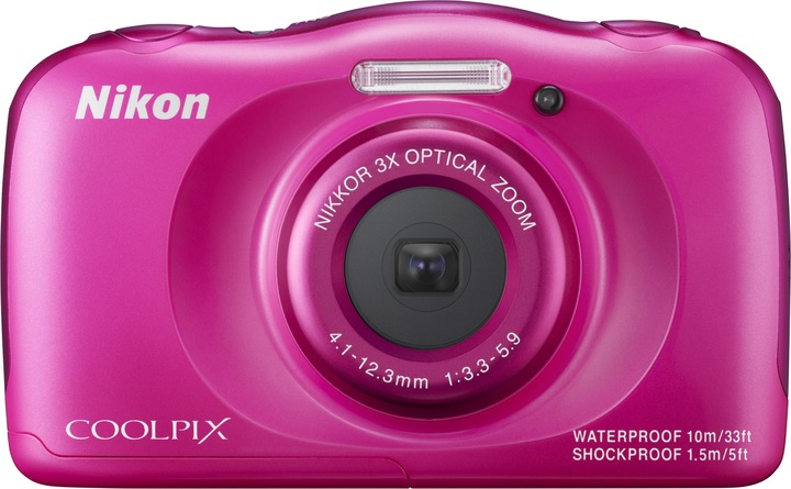 Image du produit Nikon Coolpix S33, résistant à l'eau jusqu'à 10m (13.20 Mpx, 1/3.2")