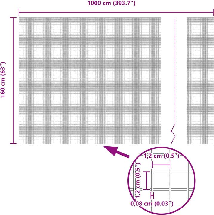 Produktbild vidaXL Gartenzaun