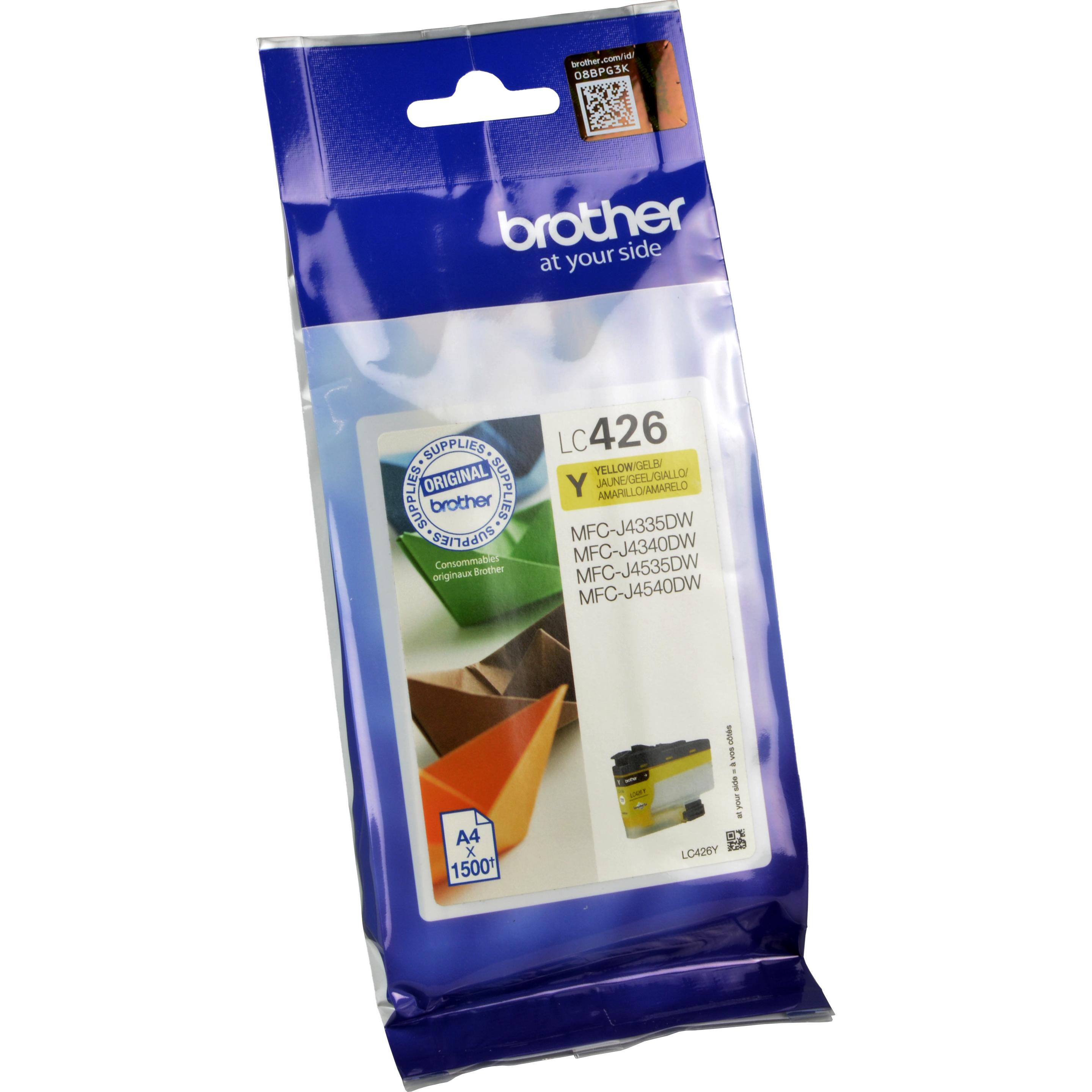 Brother, Druckerpatrone, LC426Y INK FOR MINI19 BIZ-STEP (Y)