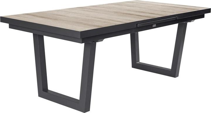 Produktbild LC Garden Komido Ausziehtisch Aluminium/Keramik 200/260x100 cm