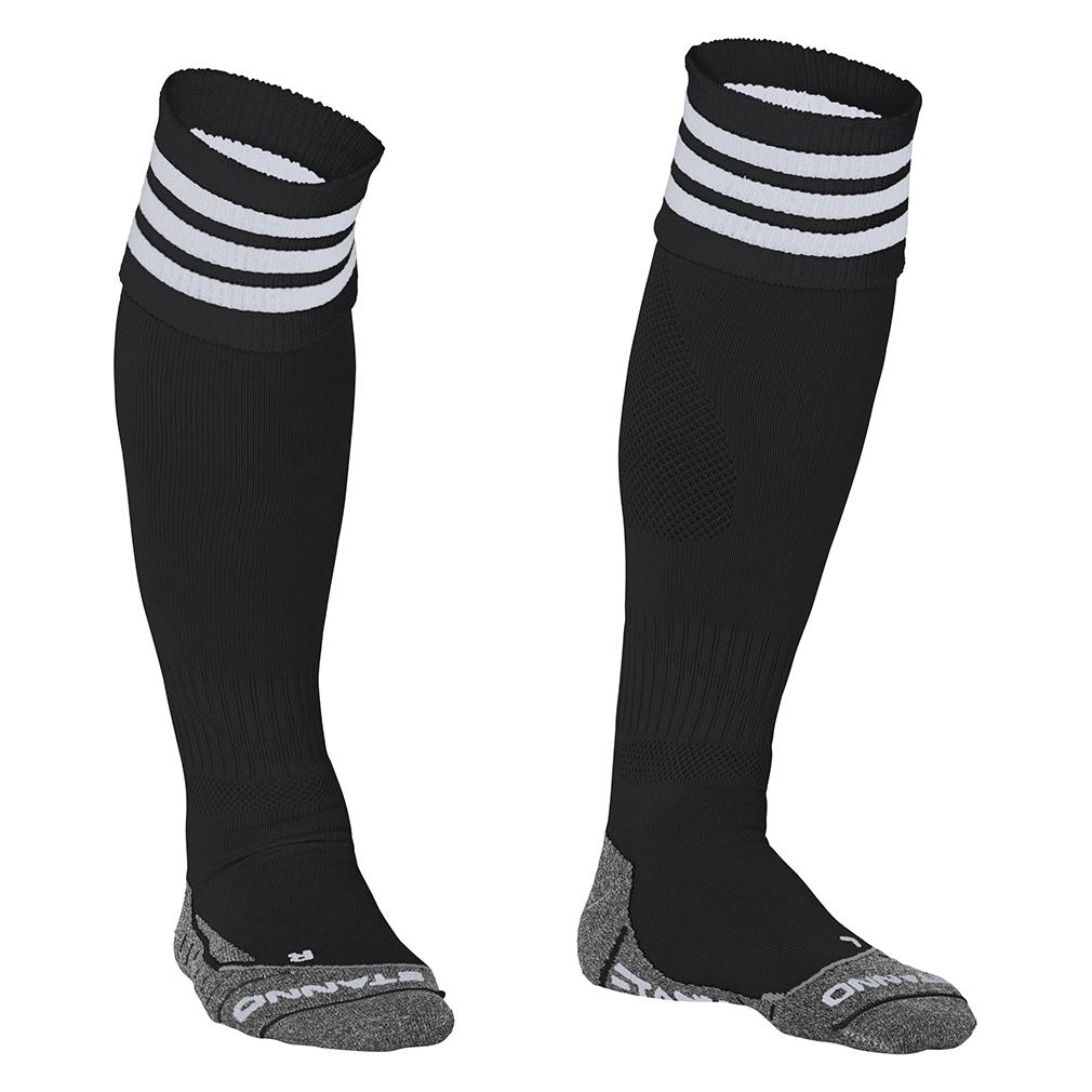 Stanno, Damen, Sportsocken, Ring Stutzenstrumpf (41, 44), Schwarz