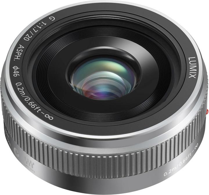 Image du produit Panasonic 20mm f/1.7 II ASPH., argent (Micro Four Thirds, Micro Four Thirds)