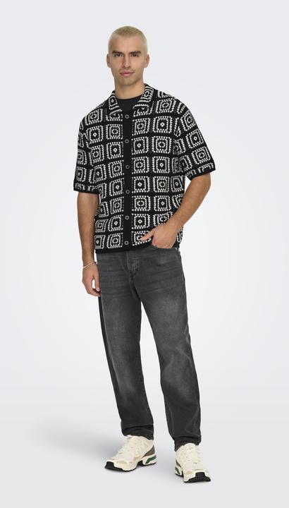 Produktbild Only & Sons ONSBART Gestricktes Polo-Hemd Polo (XXL)