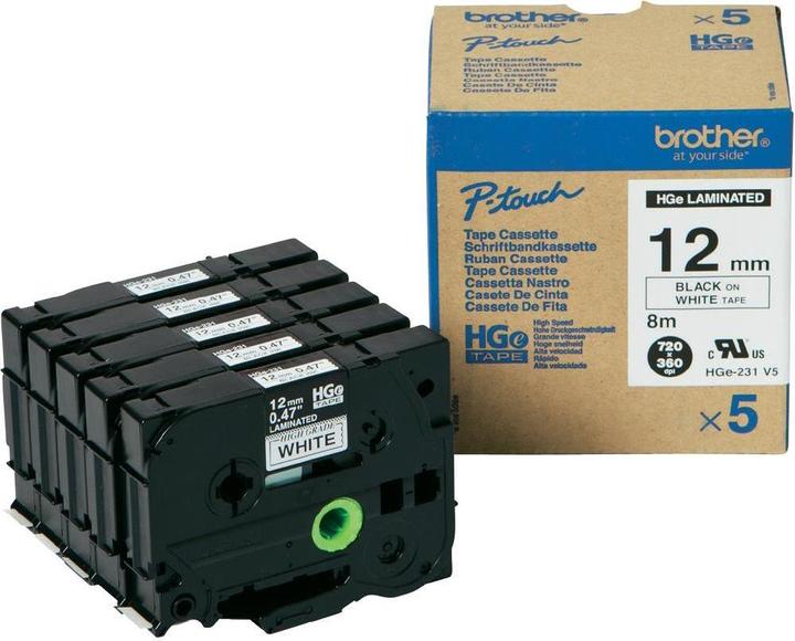 Actual product image Brother Hge-231 (1.20 cm, White, Black)