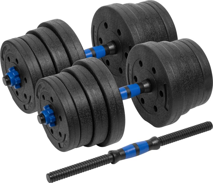 Produktbild Rebel Verstellbare Bitumenhanteln mit Verbinder 2x15kg ACTIVE