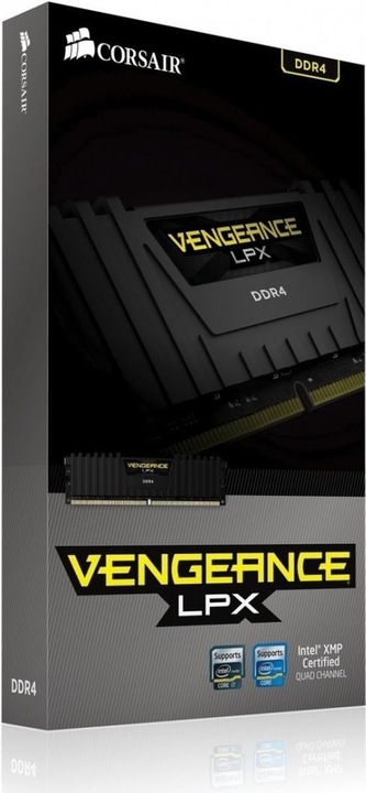Productafbeelding Corsair Vengeance LPX (1 x 16GB, 2666 MHz, DDR4 RAM, DIMM 288 pin)
