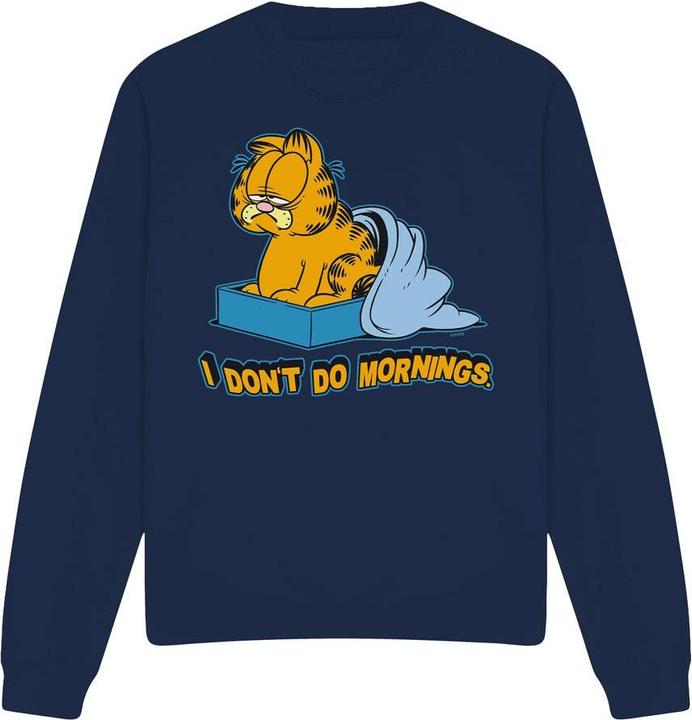 Immagine prodotto Garfield I Don't Do Mornings Felpa Adulto Unisex (M)