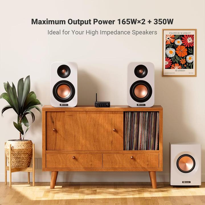 Actual product image Fosi Audio BT30D PRO, 2.1 Kanal Audioverstärker (Tube amplifier)