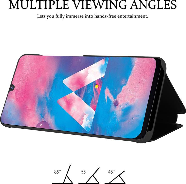 Immagine prodotto Cadorabo Copertina per specchietto retrovisore Smart View a libro (Samsung Galaxy A40s, Samsung Galaxy M30)
