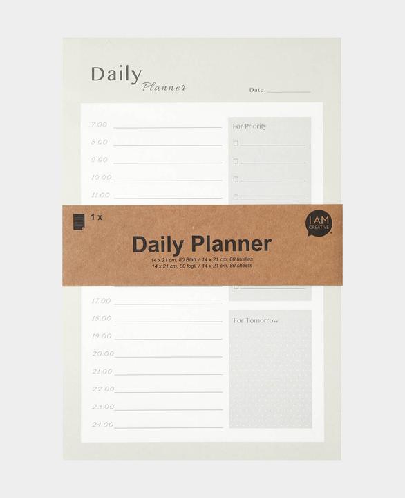 Actual product image I Am Creative Day planner (14 x 21 cm)