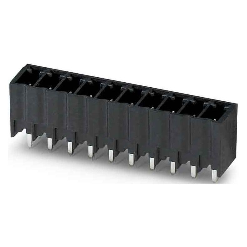 Phoenix Contact Buchsengehäuse-Platine MCV Polzahl Gesamt 9 Rastermass: 3.81 mm 1707492 50 St., Elektronikkabel + Stecker, Schwarz