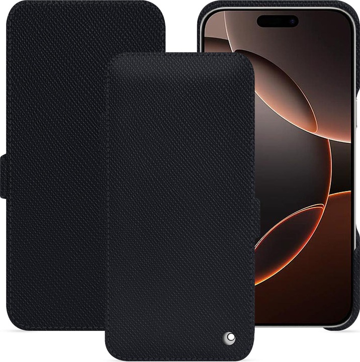 Actual product image Noreve Horizontal leather flap shell (Apple iPhone 16 Pro)