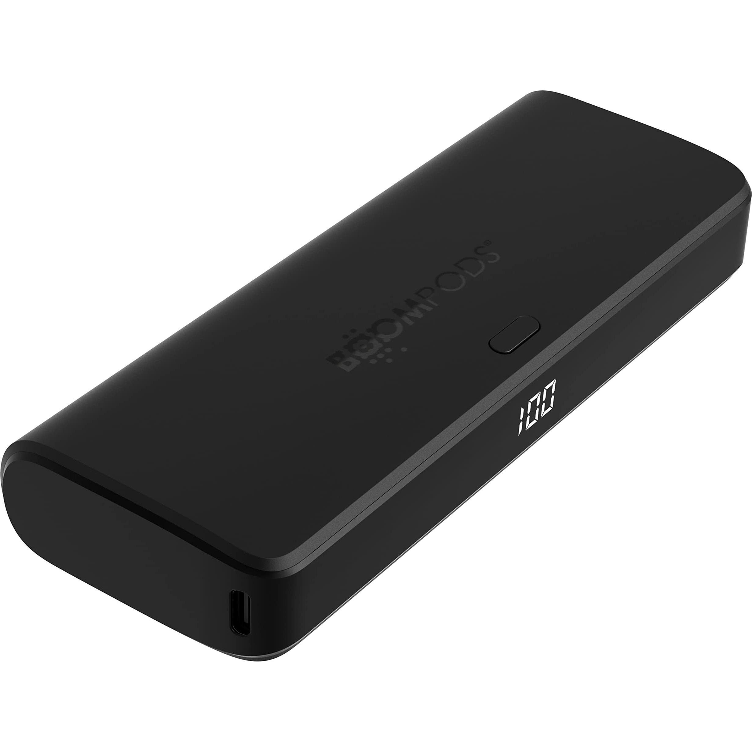 Thumbnail - Boompods Powerboom 20.000mAh (20000 mAh, 74 Wh), Powerbank, Schwarz