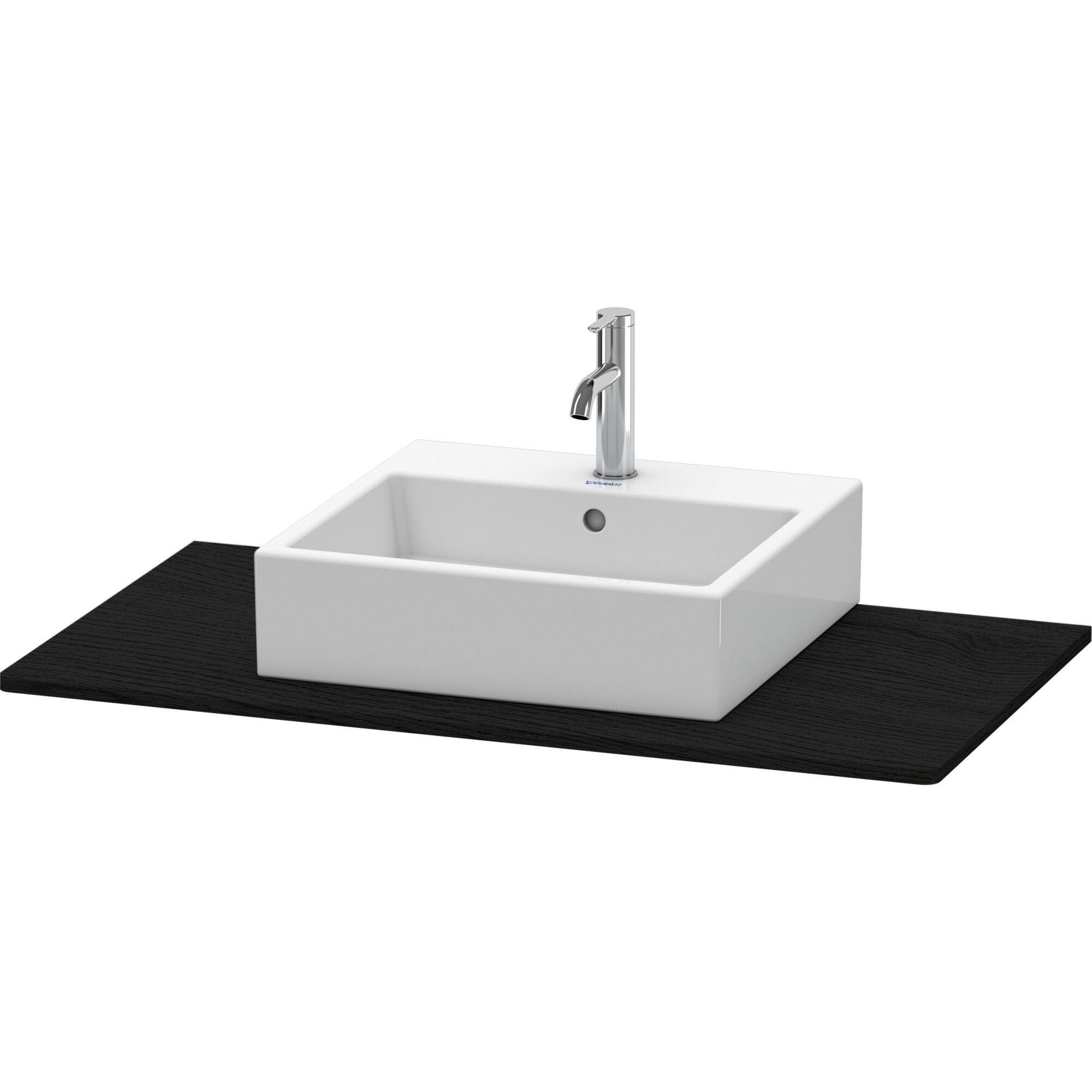 Duravit, Consolle per lavabo, Console XSquare, 1 découpe, 1000x16x550mm, XS060E01616, XS060E01616