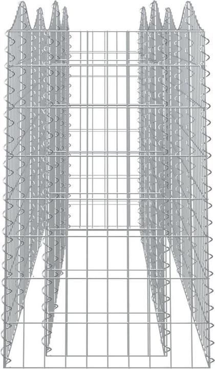 Actual product image vidaXL Gabionen Hochbeet