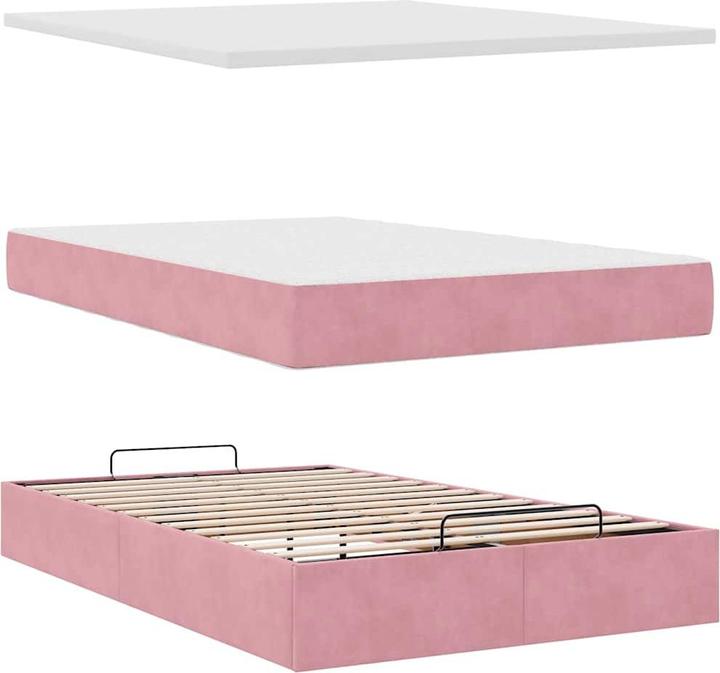 Produktbild vidaXL Ottoman-Bett (120 x 200 cm)